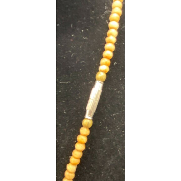 Tibetan Carved Bead Necklace With Elephant Motif - Free Shipping - Picture 5 of 5